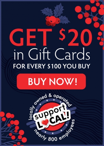 Buy $100 Get $20 Deal