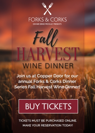September Fall Harvest Wine Dinner