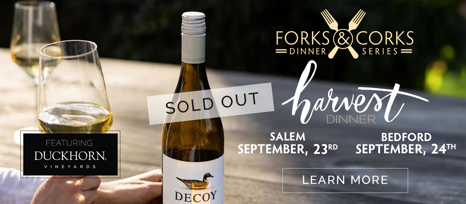 Forks & Corks Dinner