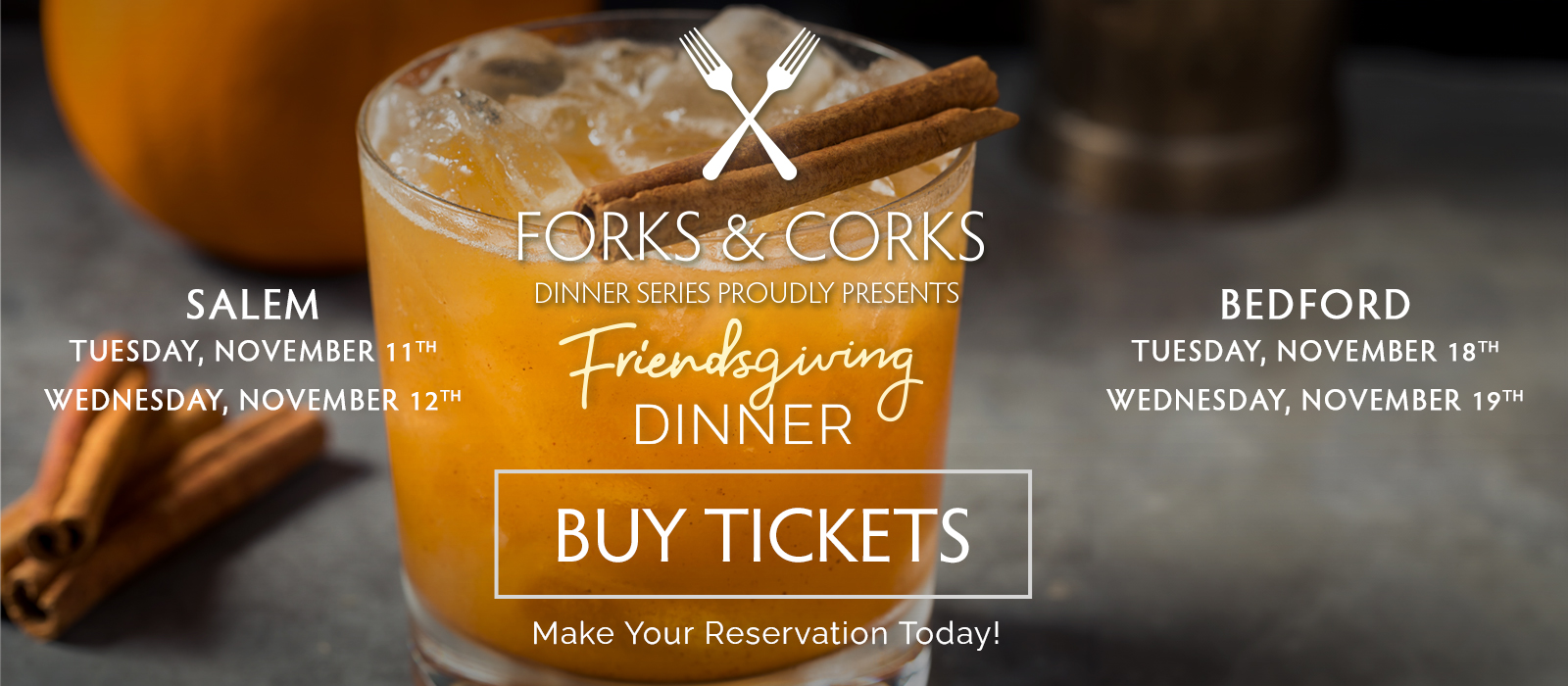 Forks & Corks Dinner