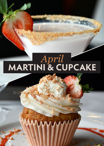 Cupcake & Martini of the Month