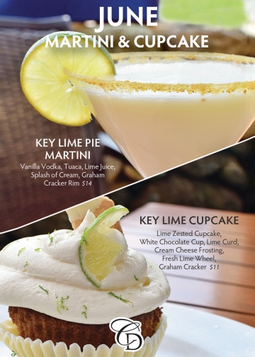 Cupcake & Martini of the Month