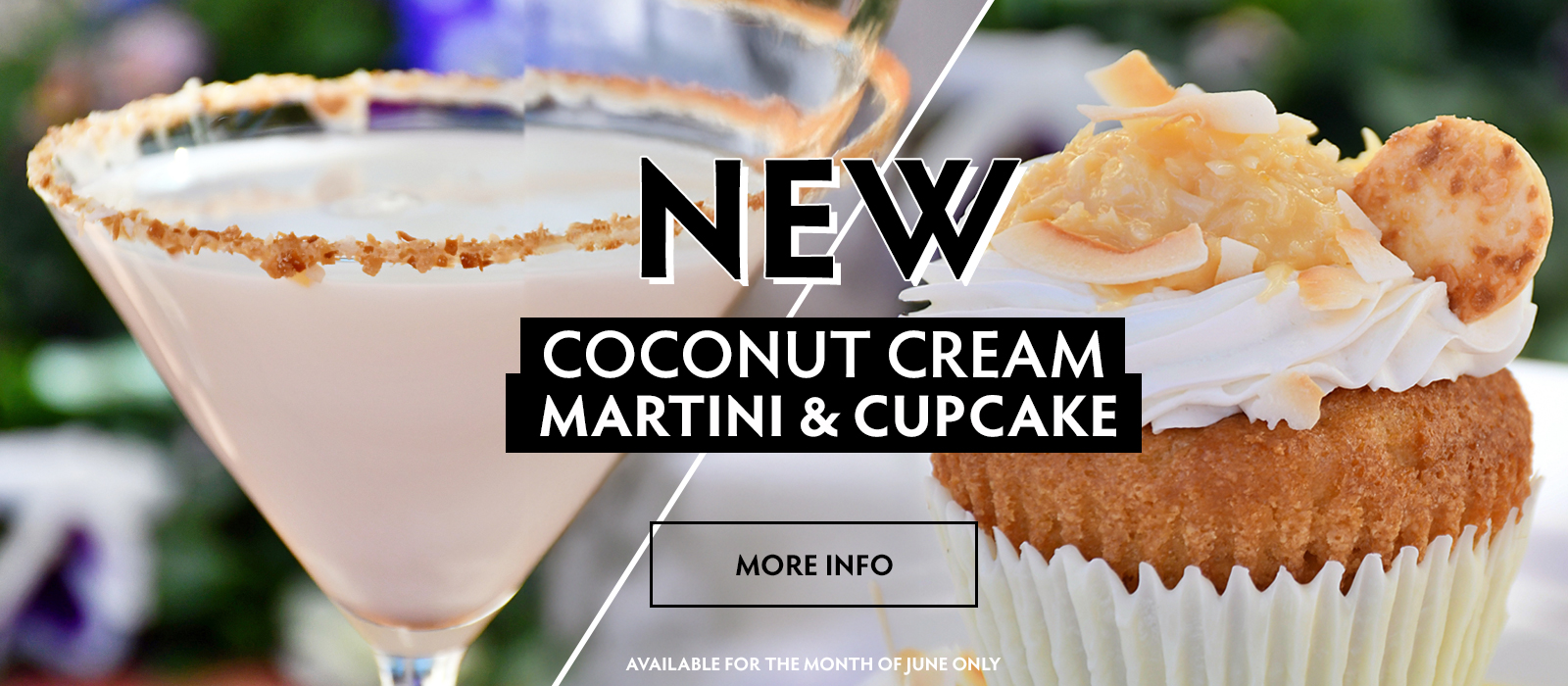 Martini and Cupcake of the Month at Copper Door