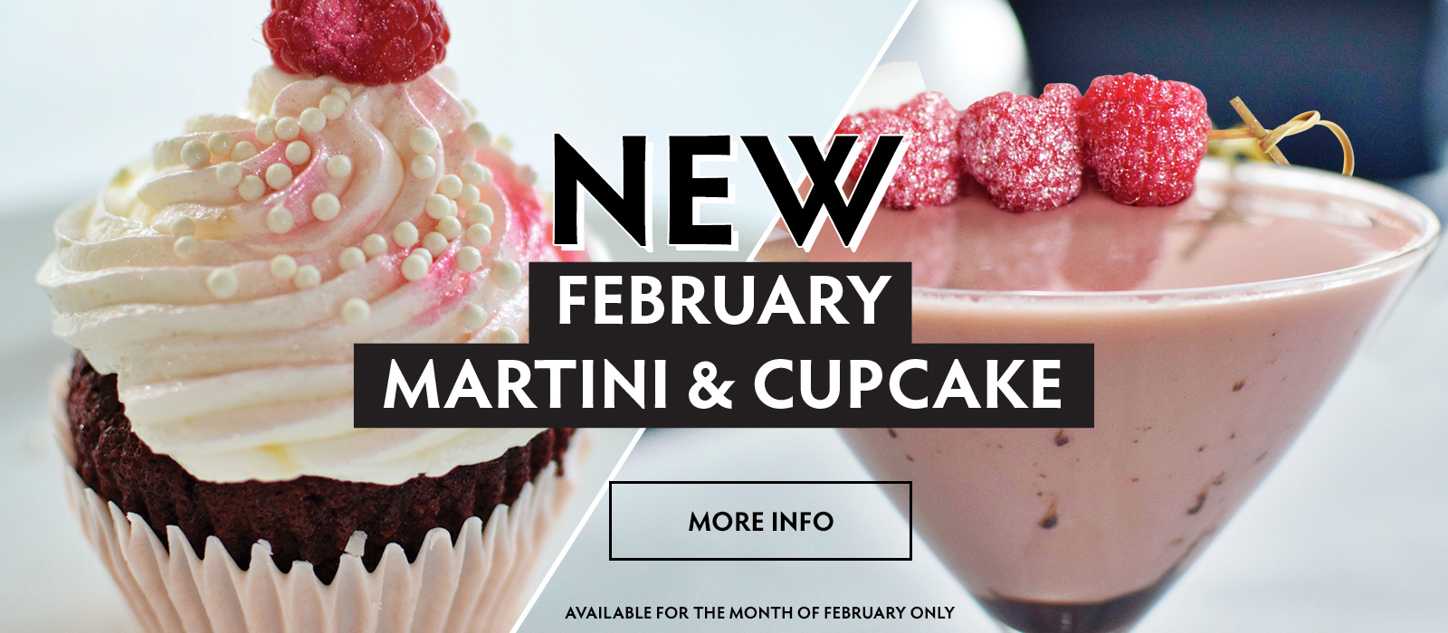 Martini and Cupcake of the Month at Copper Door