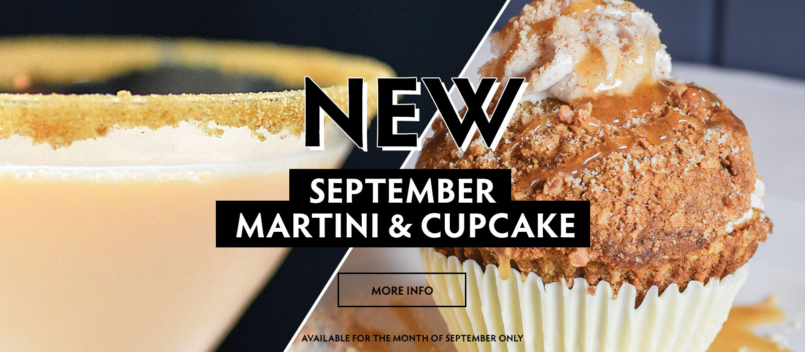 Martini and Cupcake of the Month at Copper Door