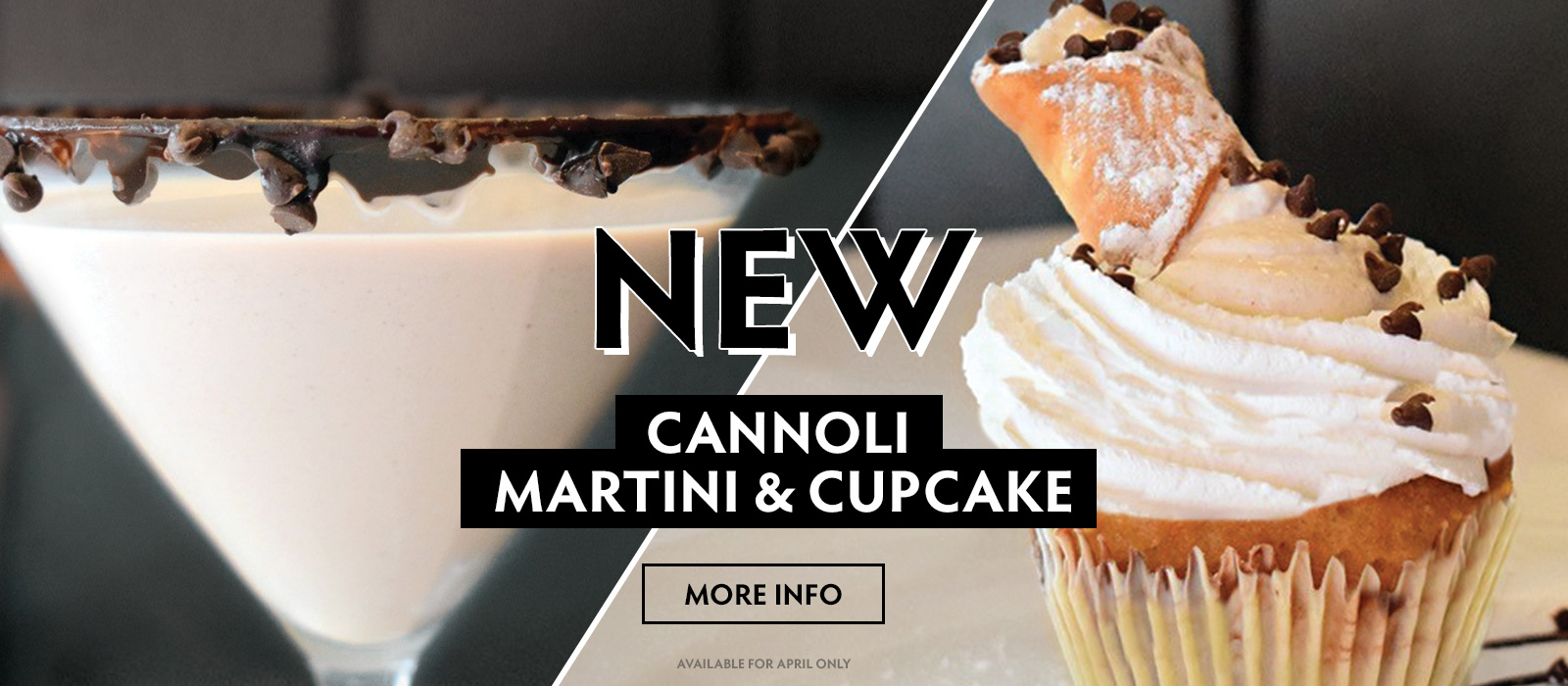 Martini and Cupcake of the Month at Copper Door