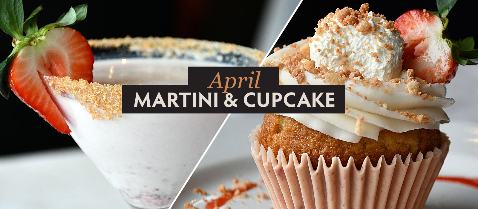 Martini and Cupcake of the Month at Copper Door