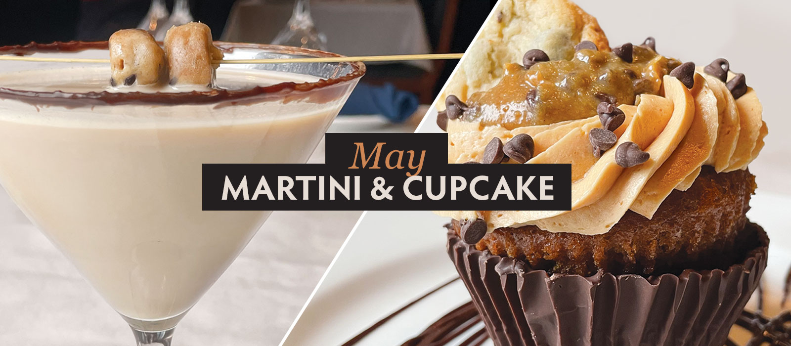 Martini and Cupcake of the Month at Copper Door