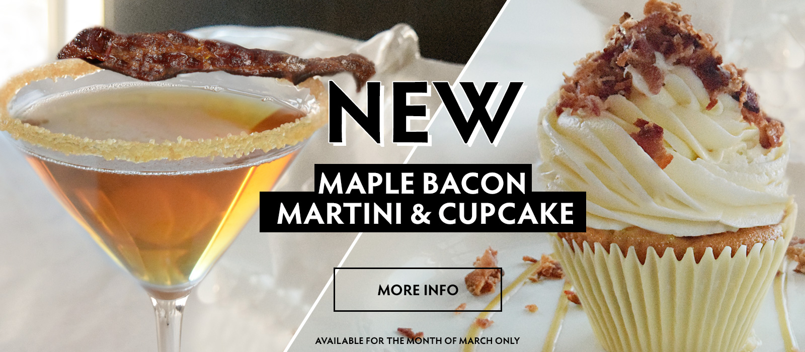 Martini and Cupcake of the Month at Copper Door