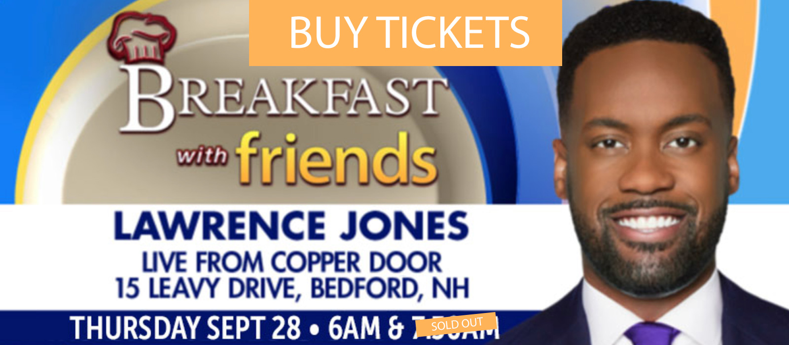 Purchase Fox & Friends Breakfast at Bedford Copper Door      Fox & Friends Breakfast at Bedford Copper Door