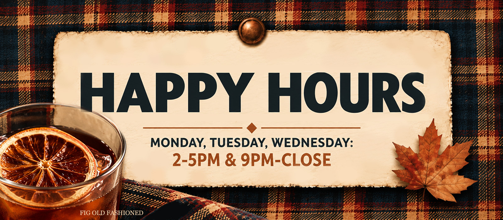 Happy Hours at Copper Door