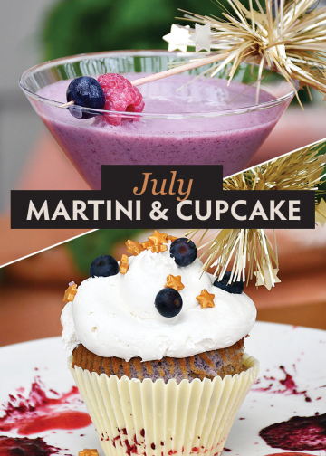 Cupcake & Martini of the Month