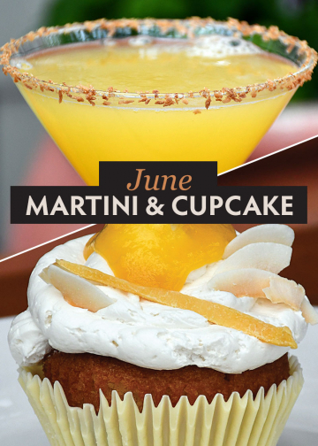 Cupcake & Martini of the Month