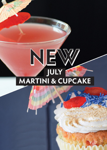Cupcake & Martini of the Month
