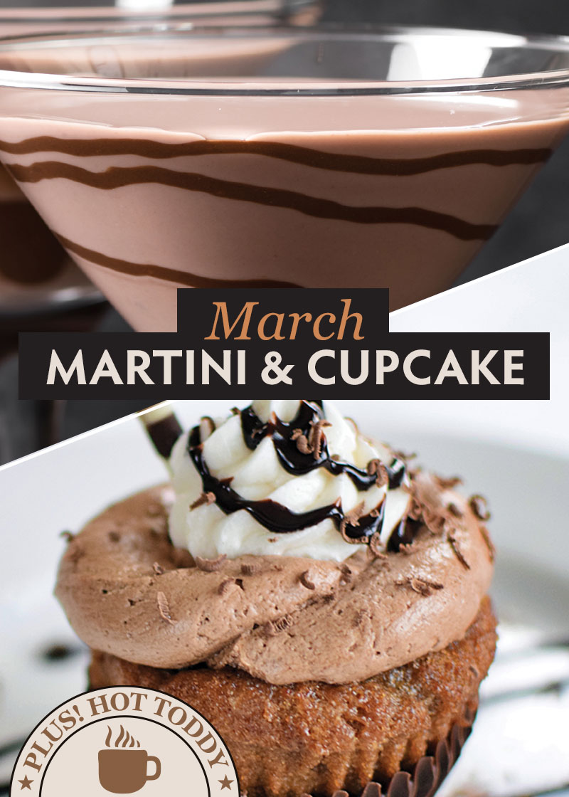 March Martini & Cupcake