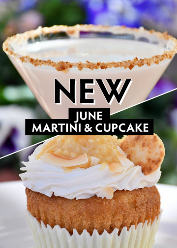 Cupcake & Martini of the Month